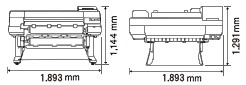 iPF820外部尺寸